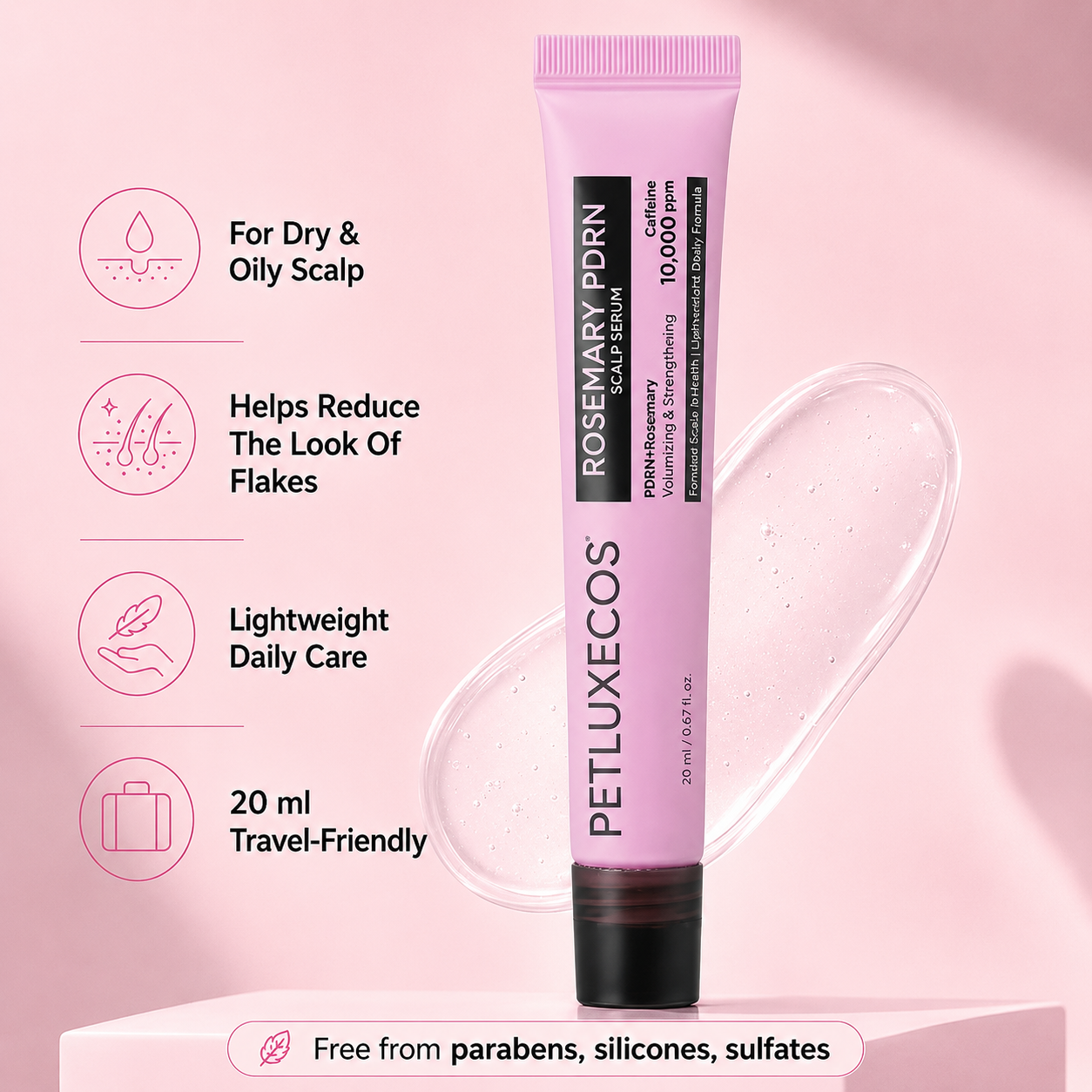PETLUXECOS Botanical Scalp Renewal Serum