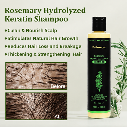 🔥LAST DAY 50% OFF - Petluxecos® Organic Rosemary Hair Growth Shampoo