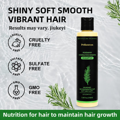 🔥LAST DAY 50% OFF - Petluxecos® Organic Rosemary Hair Growth Shampoo