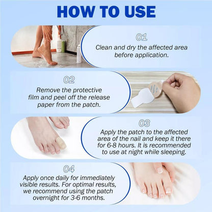 Petluxecos Fungal Nail Repair Patches